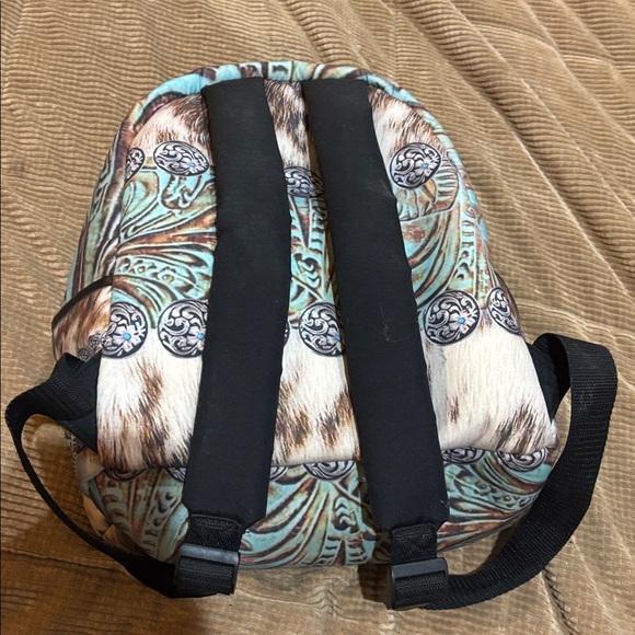 Stylish Multicolor Backpack - Picture 3 of 4